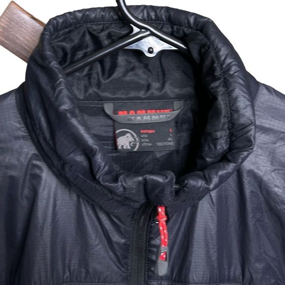 Mammut Polartex Alpha Pertex Quantum Jacket Mens Size Large Black Hybrid Ski Sno - Picture 2 of 4